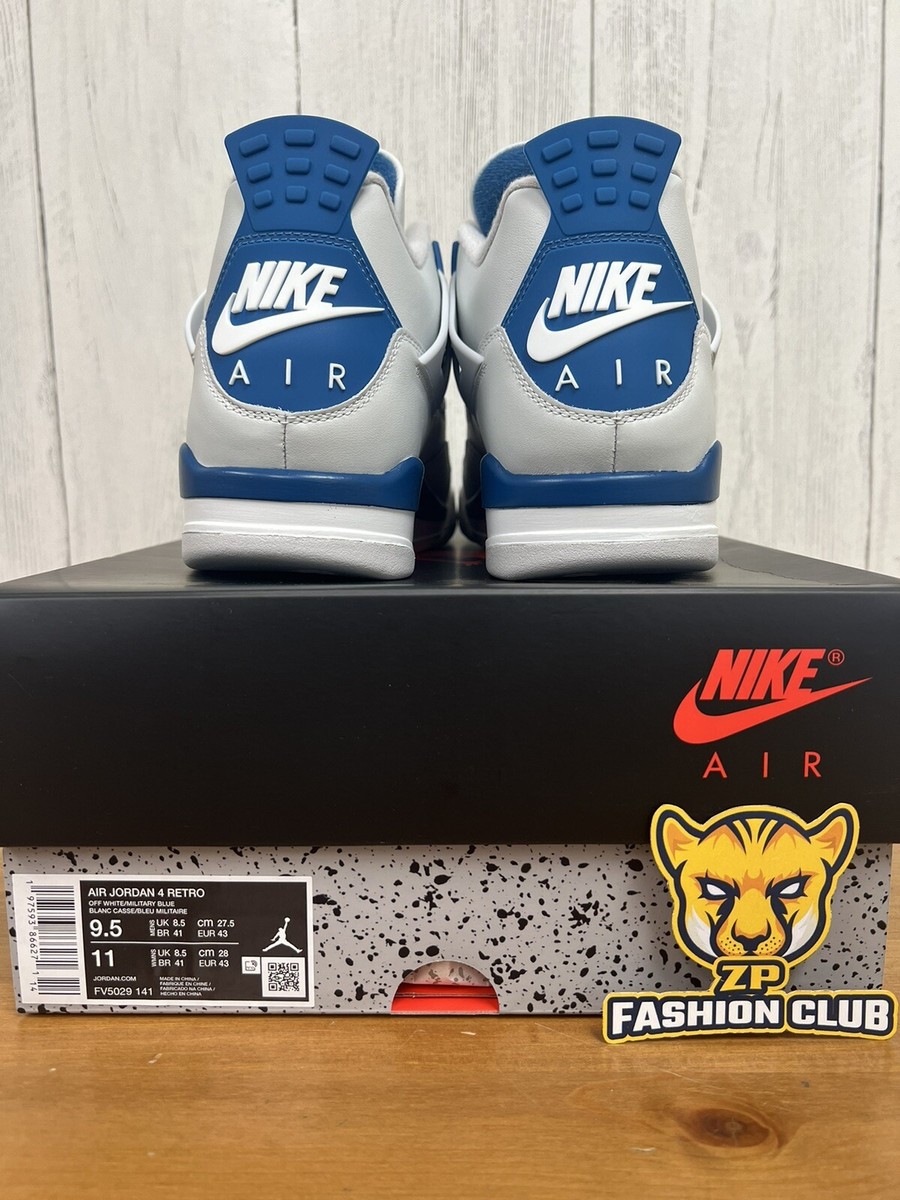 Air Jordan 4 Retro Military Industrial Blue FV5029-141 IN
