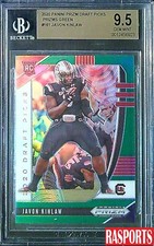 2020 JAVON KINLAW ROOKIE GREEN PRIZM PANINI PRIZM DP #161 BGS 9.5 GEM MT