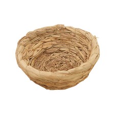 Pigeon Breeding Nest Bird Natural Straw Weave Budgie Canary Box