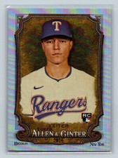 2024 Topps Allen & Ginter Rookie Card RC Foil #271 Jack Leiter Texas Rangers. rookie card picture