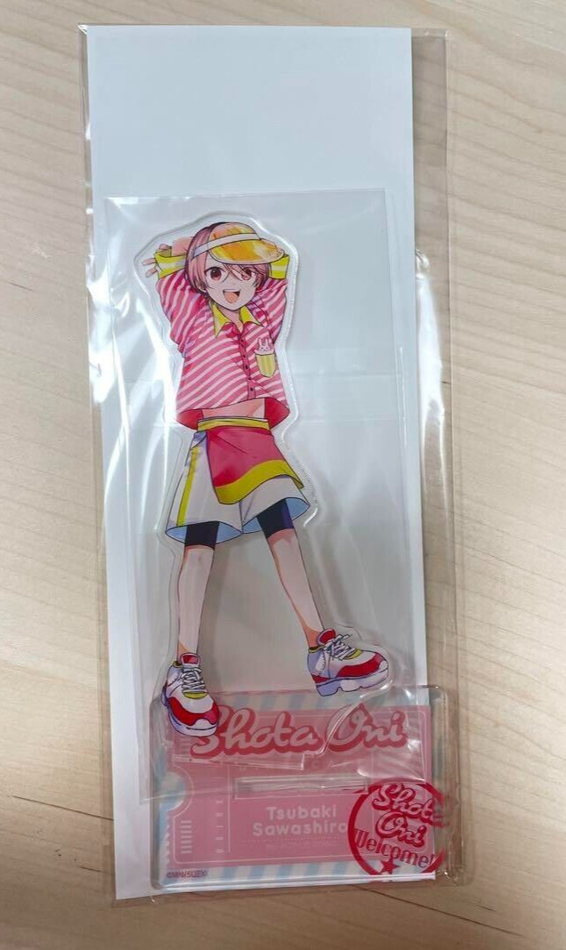 Shota Oni X Motto Cafe 2023 Tsubaki Acrylic Stand Figure Unused