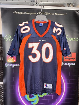 Vintage CHAMPION Terrell Davis #30 Denver Broncos NFL Football