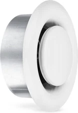TVSA 4 Inch AC Vent Cover Round Adjustable