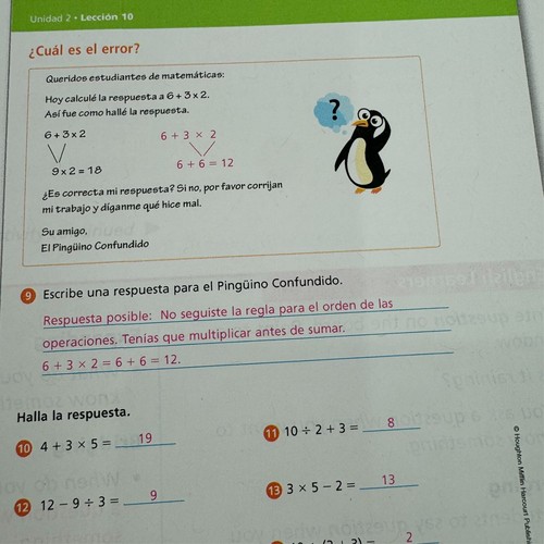Math Expressions Teachers Edition Grade 3 Volume 1Homeschool SPANISH Version - Picture 10 of 13