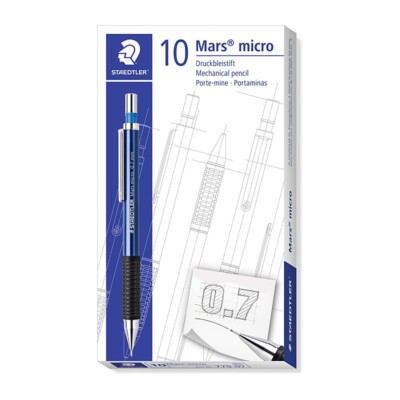 Staedtler Mars Micro 775 07 Mechanical Pencil 0.7mm Box Of 10