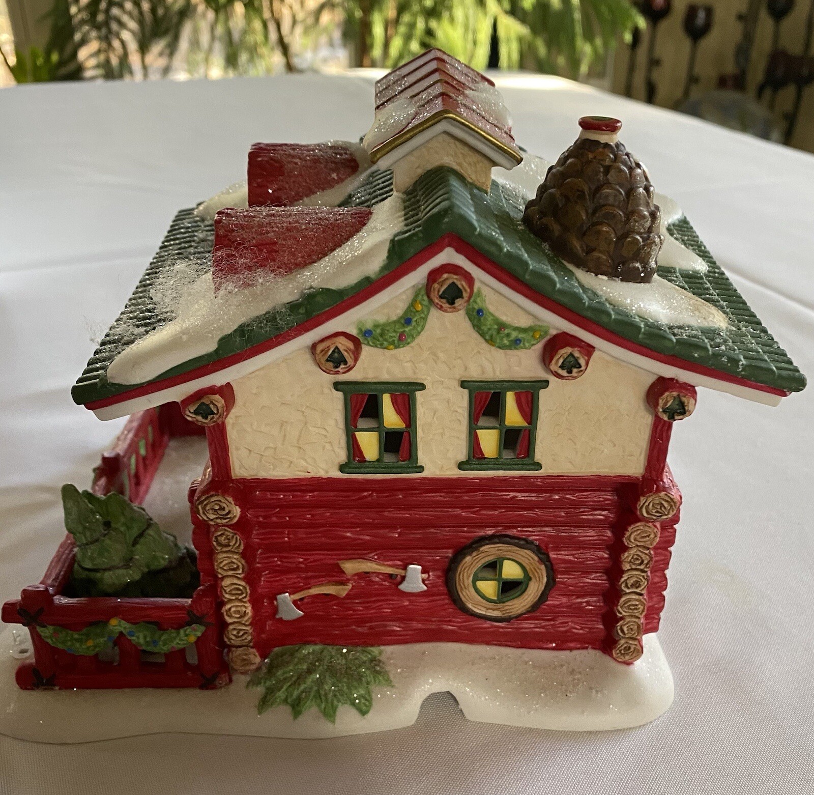 Department 56 NEEDLE'S TREE FARM North Pole Series Lighted House #56. ...