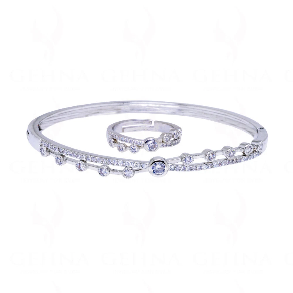 Diamond studded best sale bracelet