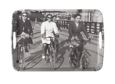 Ladies on Bikes Tray - Free Shipping!