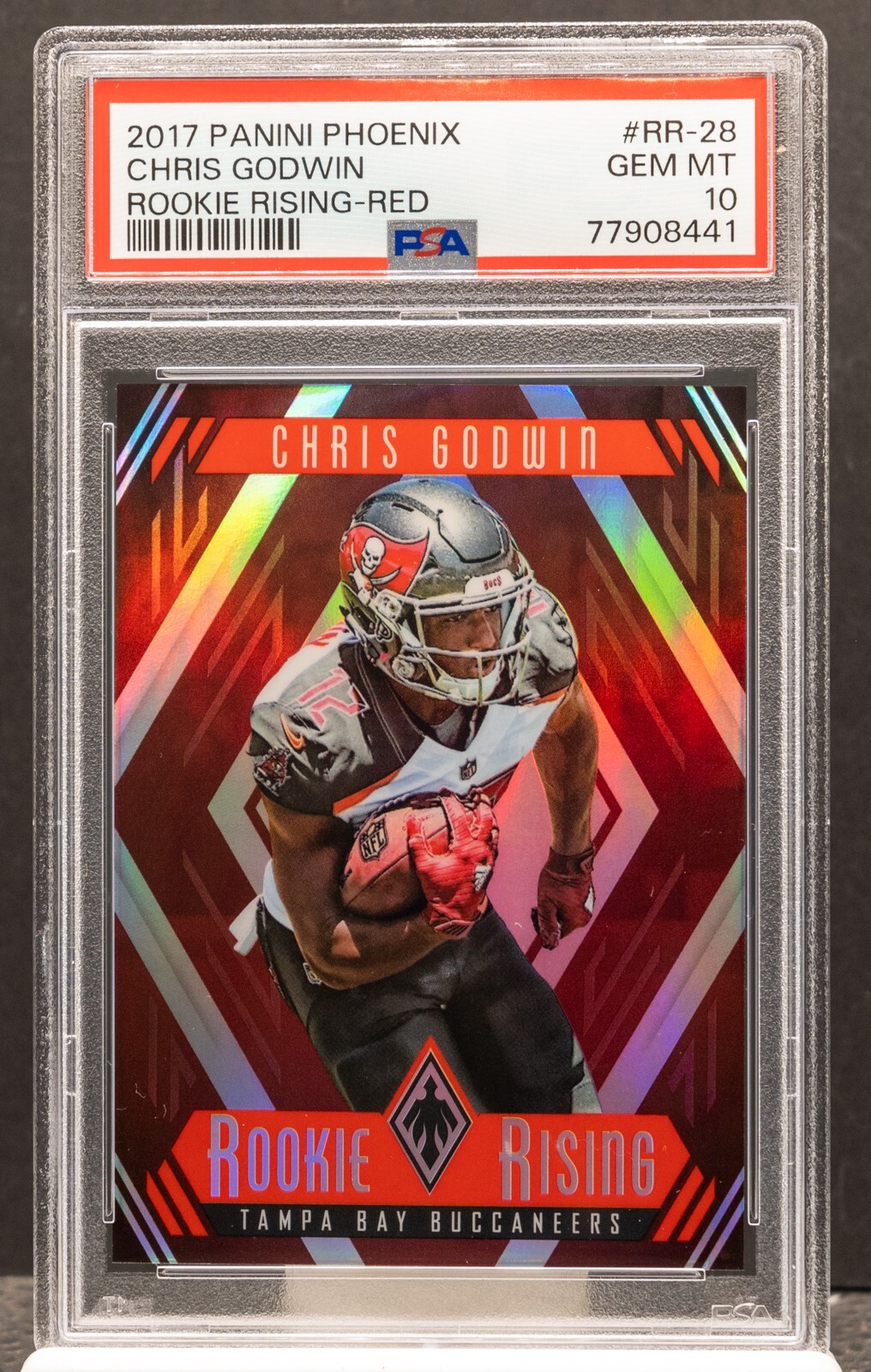 Chris Godwin Panini Phoenix Rookie Rising #RR28 Red