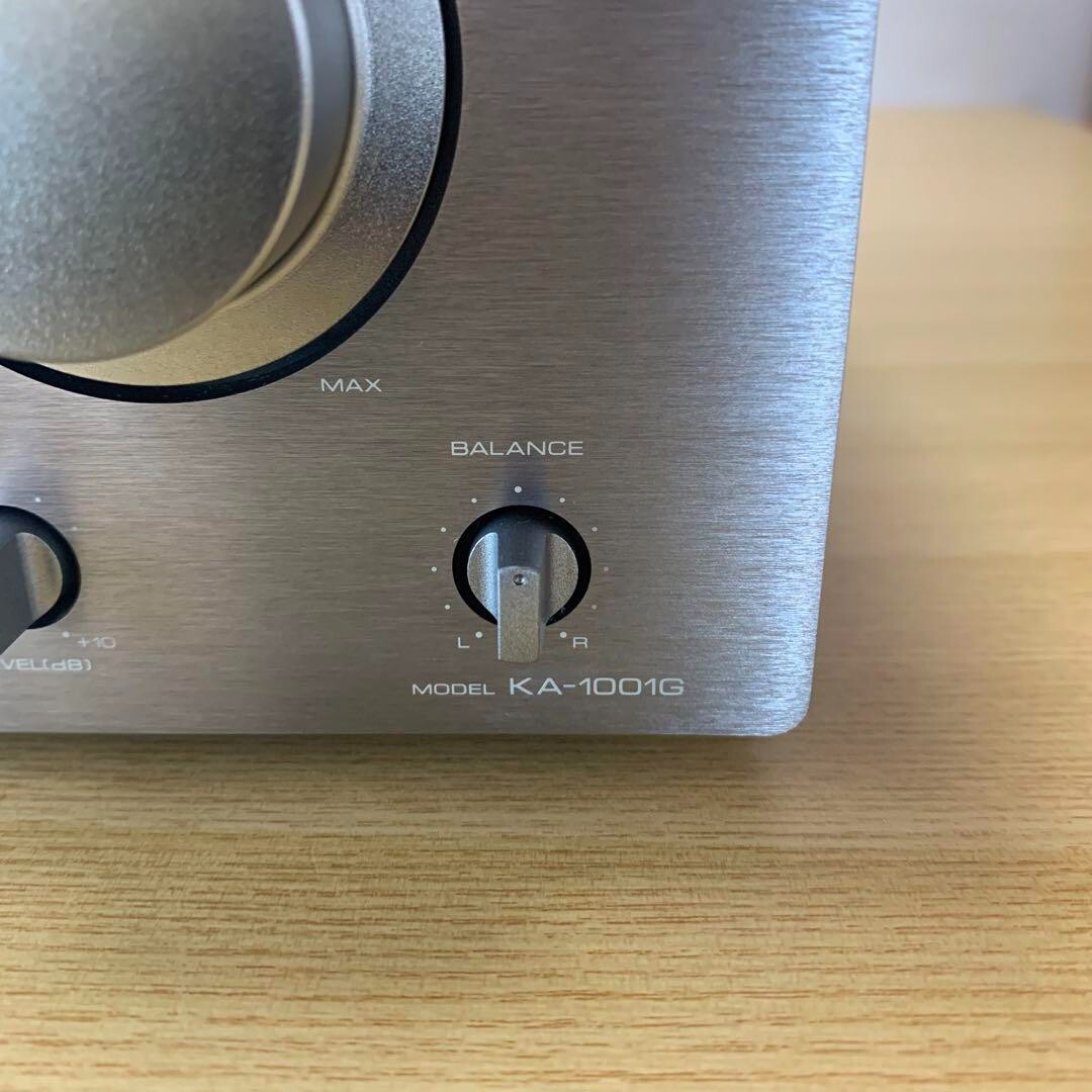 KENWOOD KA-1001 Integrated Amplifier silver japan | eBay