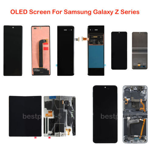 Lot de remplacement écran LCD Fold/Fold2/3/4/5 Flip3/4/5 OEM pour Samsung Galaxy Z Fold/Fold2/3/4/5 - Photo 2 sur 188