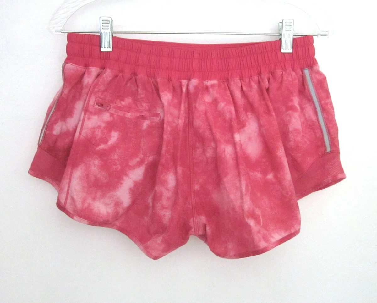 Lululemon pink sale tie dye shorts