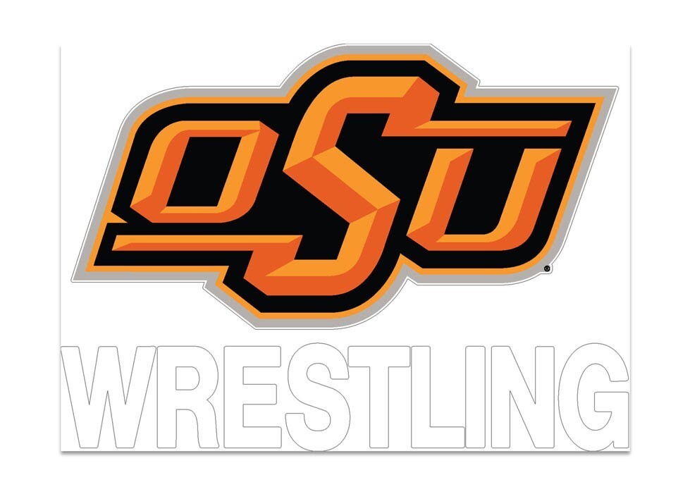 Oklahoma State University Cowboys OSU Wrestling Decal 6