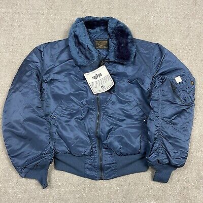 Vintage Alpha Industries B-15C Flying Bomber Jacket Mens Vintage Alpha Industries B-15C Flying Bomber Jacket Mens