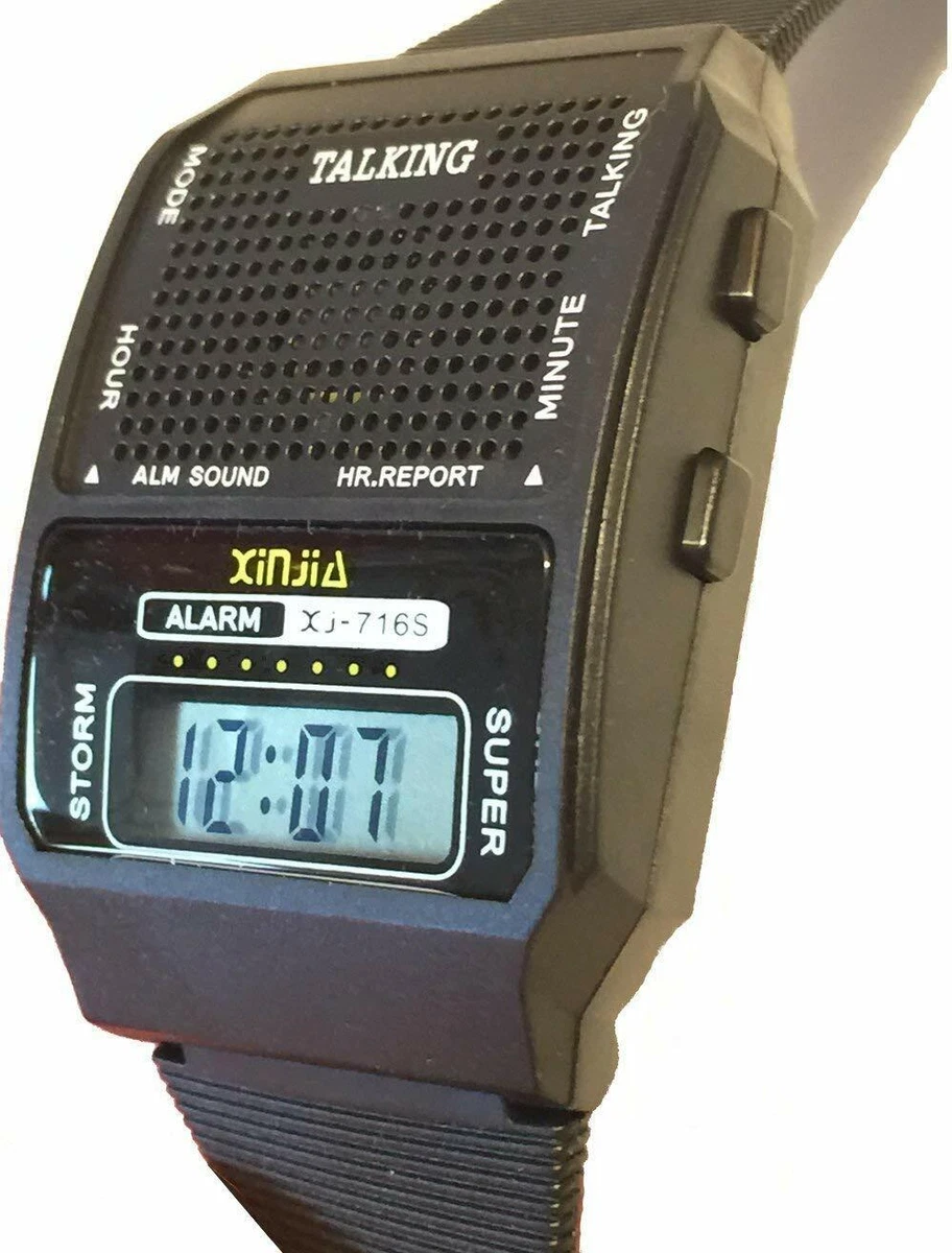 Talking hotsell alarm watch