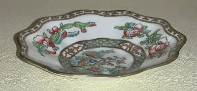 Antique Coalport Indian Tree China Made in England in 1801 Floral