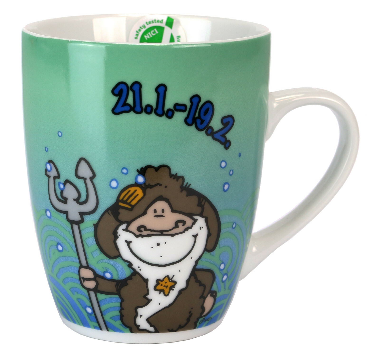 Porzellan Tasse Hase "für Geniesser!" Von Nici