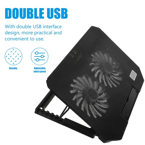 Laptop Fan Stand Adjustable Notebook Stand Cooling Stand Laptop Cooler Pad - Afbeelding 7 van 12
