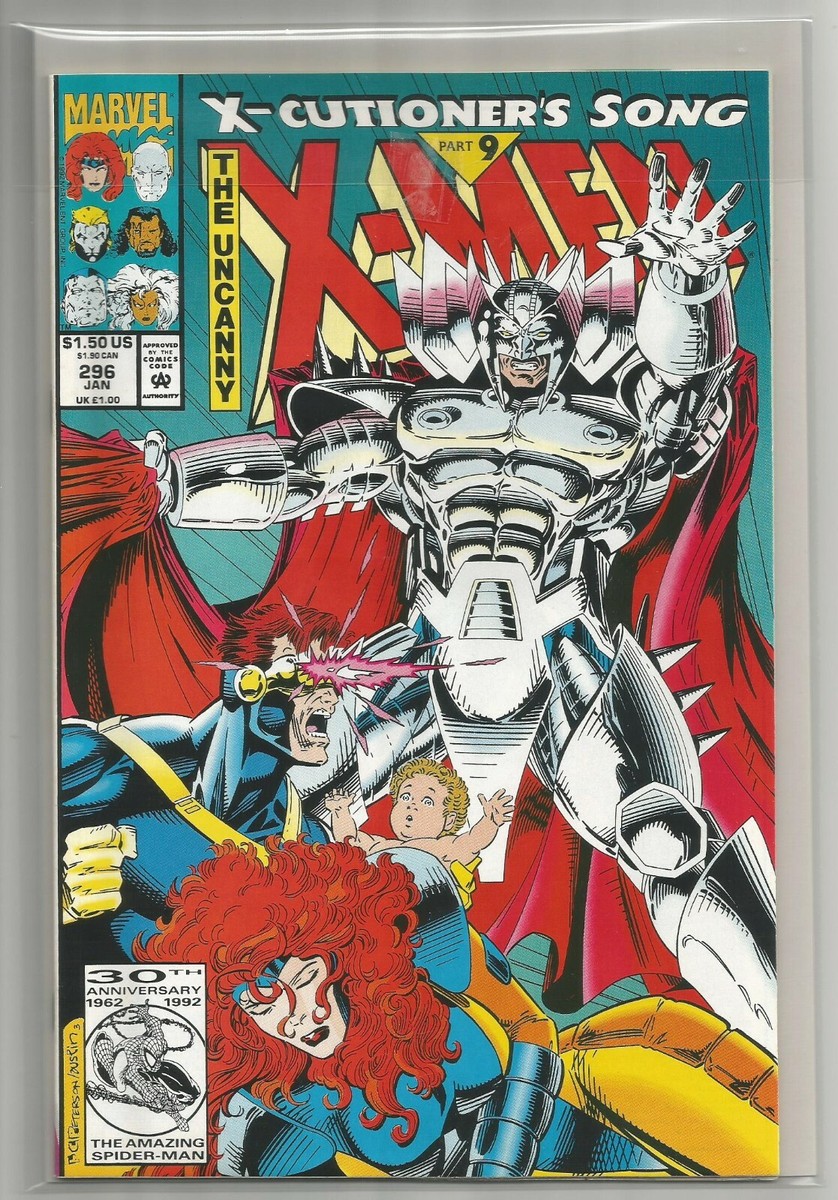 THE UNCANNY X-MEN #296 JANUARY 1993 NEAR MINT/MINT CONDITION