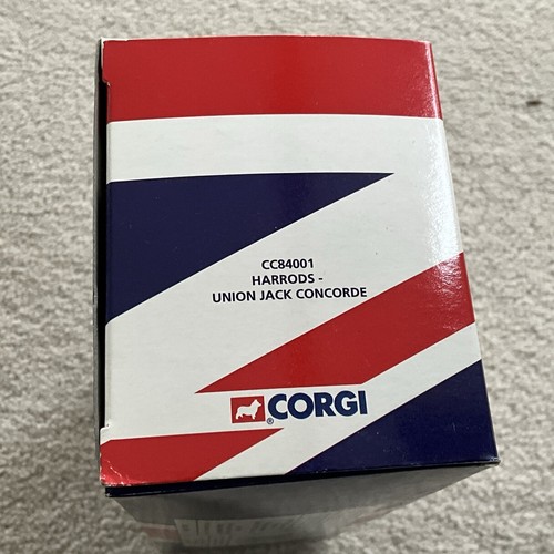 Corgi Classic Model CC84001 Harrods - Union Jack Concorde from 2004 - Picture 3 of 3