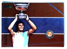RAFAEL NADAL  -  2008 Ace # RG2 - Authentic Matchpoint French Open - Foil - N 17