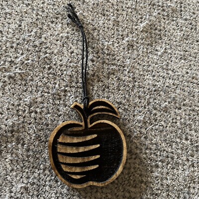 Jack Daniels Wooden Apple Bottle Tag