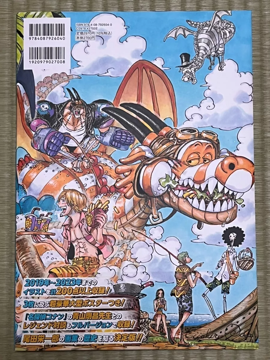 ONE PIECE COLOR WALK Vol.10 DRAGON EIICHIRO ODA Art Book / Illustrations  Japan