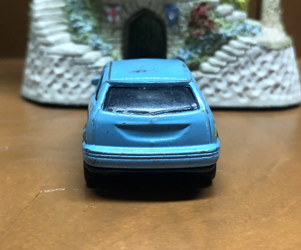 Matchbox 1999 Mickey Mouse Ford Focus Blue Mattel Vintage Disney Away We Go Car - Image 4 of 4