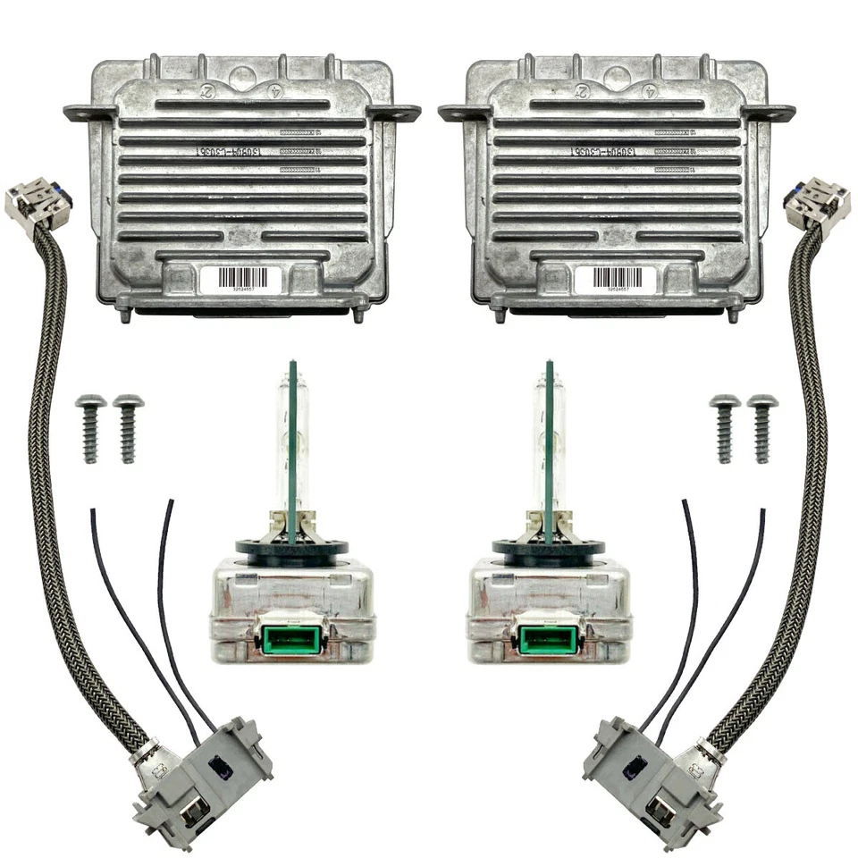 2x OEM 14-20 Jeep Grand Cherokee Xenon Ballast & D3S Bulb Wire Kit Control Unit - Изображение 4 из 4