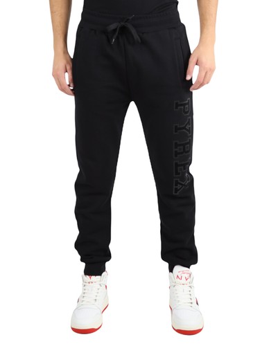 PYREX Pantalone Uomo pantalone tuta Nero 21IPB42720 NER | eBay