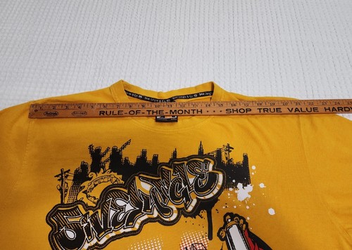 Camisa 5ive Jungle Para Hombre XXXL King’s County Gráfica Camiseta Graffiti Manga Corta - Imagen 5 de 13