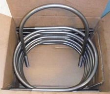 LOT of 12 Steel Rounded Axle Type LARGE U Bolts 7/8"-9 • 12" X 16" Inside *ndr10