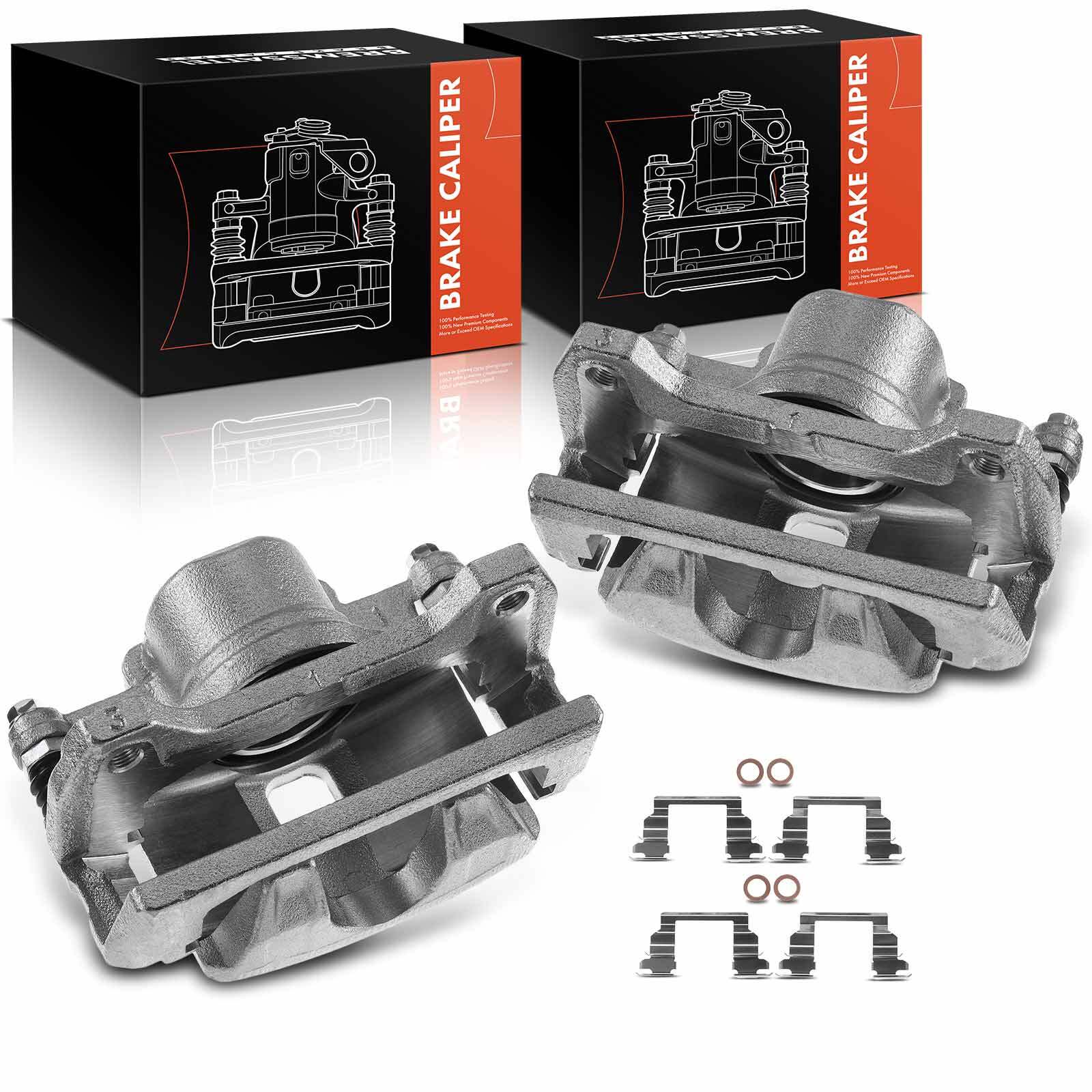 2x Disc Brake Caliper for Acura RSX Honda Civic S2000 L4 2.0L Front Left & Right