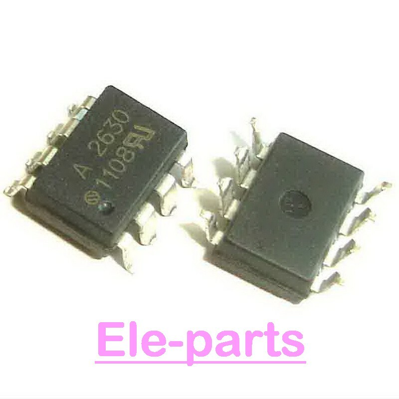 10 PCS HCPL-2630 SMD-8 HCPL2630 A2630 SOP-8 high Speed Logic Gate Optocoupler