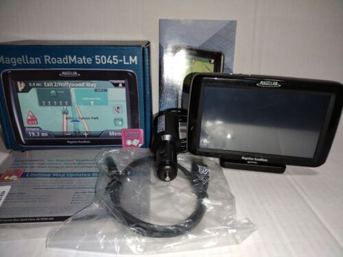 Magellan Roadmate GPS Navigation Device With Box 5045-LM - Afbeelding 1 van 9