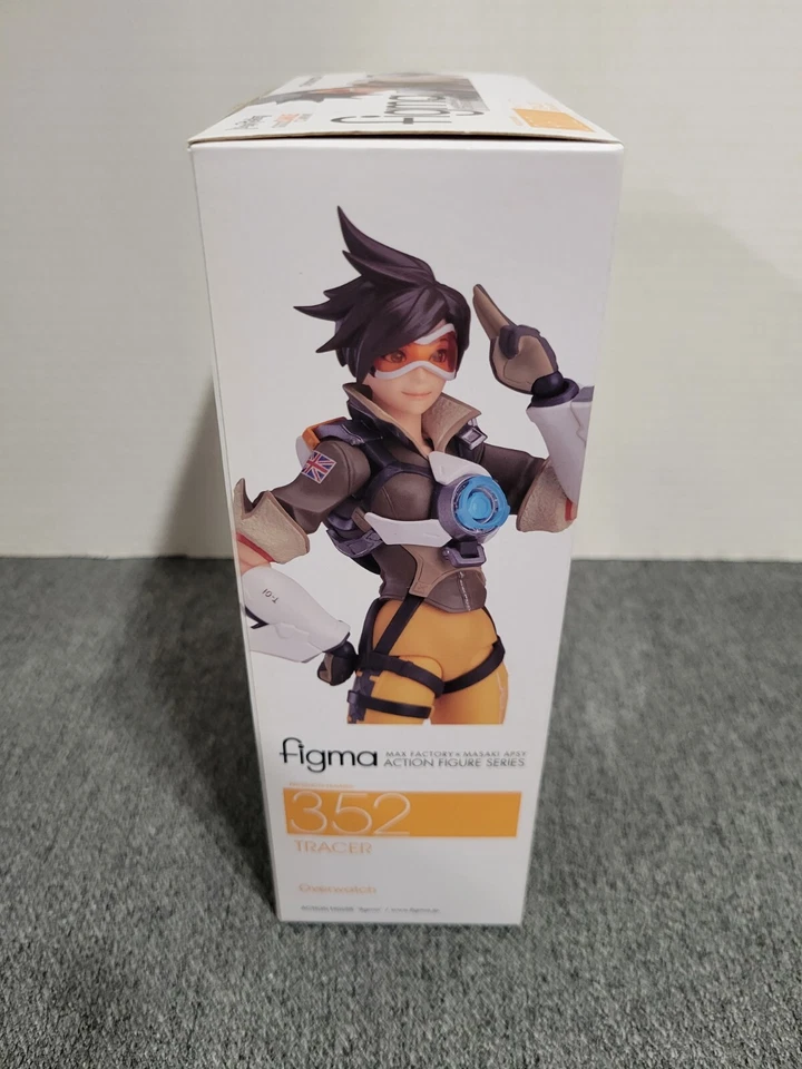 Figura Figma Tracer 352 es nueva pero el sello de la caja está roto juego completo Foto 3 de 4