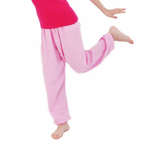 Pantaloni harem da donna bambino ragazzo ragazza pantaloni larghi danza yoga Ali Baba leggings - Foto 31 di 37