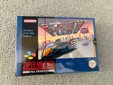 F-Zero Super Nintendo SNES pal - sealed - open one end