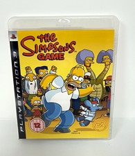 The Simpsons Game PS3 PAL English BLES-00142 w/ Manual Replacement Case