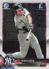 2018 Bowman Draft #BDC-84 Ryder Green Chrome