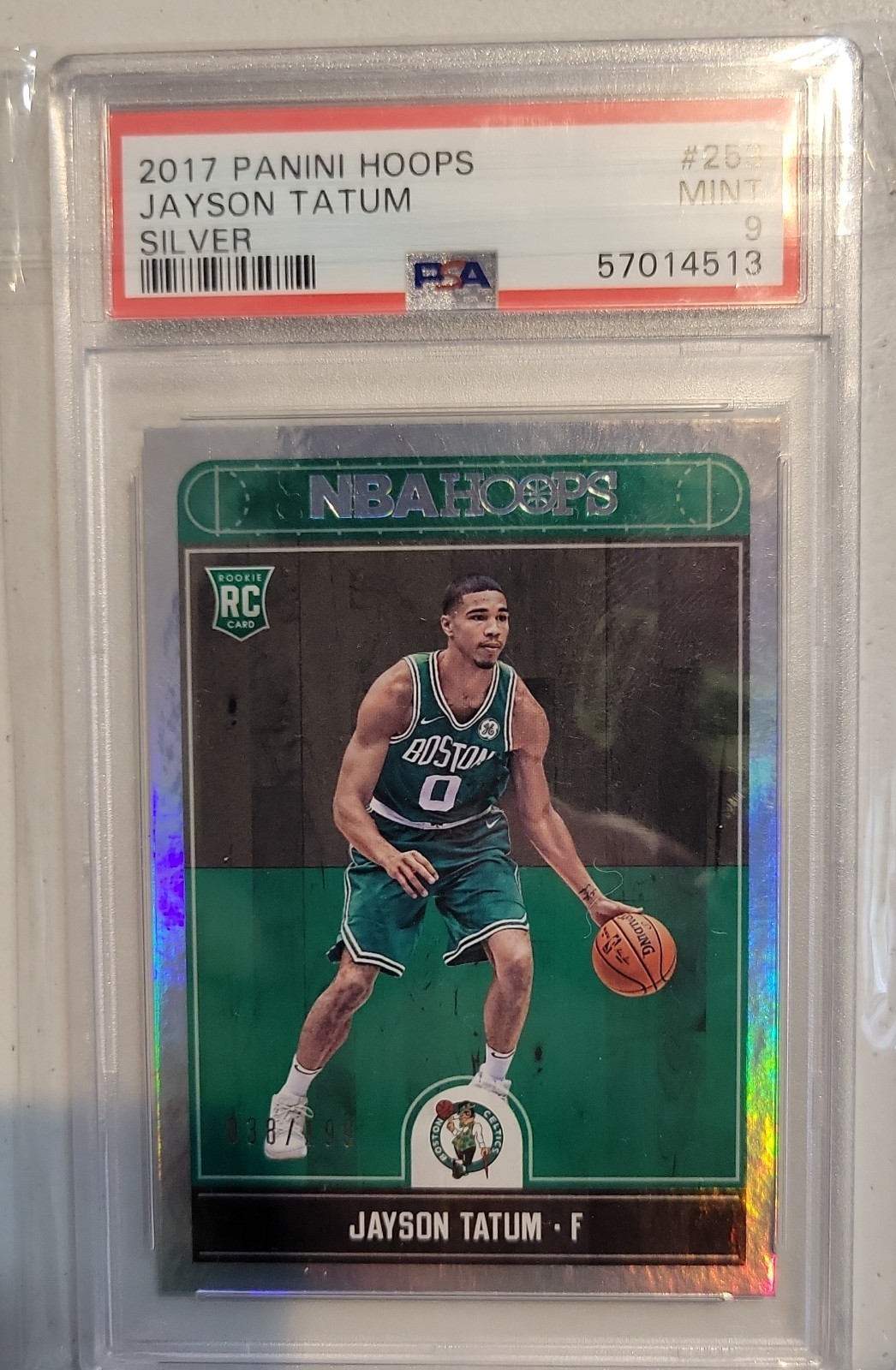 2017-18 Panini NBA Hoops - Jayson Tatum #253 Silver /199 (RC)