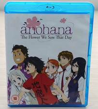 Anohana : The Flower We Saw Today Blu-Ray In VGC