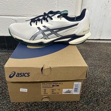 Chaussures de tennis homme ASICS Solution Speed FF 3 US 12 crème minuit NEUVES
