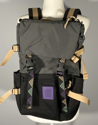 Topo Designs Rover Classic Asphalt/Black Backpack NWT