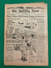 Sporting News - January 11, 1961 - Charlie Finley - Kansas City As