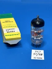 AMPEREX ECC83 12AX7 TUBE Tested Great RFT TUBE