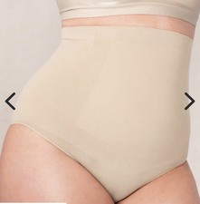 Shapermint Essentials All Day Every Day High Waisted Shaper Panty XS/S Beige
