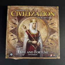 Civilization The Board Game Fame and Fortune expansion. New please