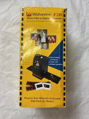 Wolverine F2D 35mm Film to Digital Converter   Stand-Alone Scanner, No Computer 