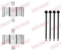 ZubehöRkit, Scheibenbremsbelag Quick Brake 109-1765 FüR MERCEDES-BENZ